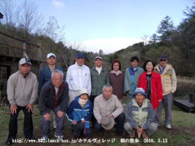 朝の森林浴　5月13日