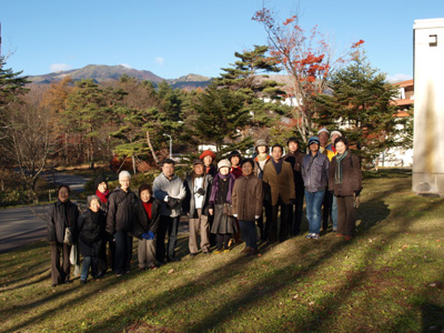 11月11日（木）　朝の森林浴散歩