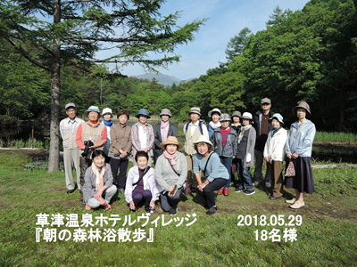 5/29 朝の森林浴散策