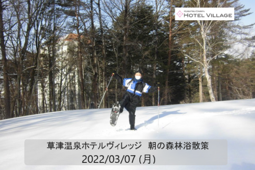 朝の森林浴散策